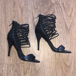 BCBG MAXAXRIA Leather Heels size 5.5